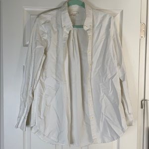 Women’s white button up